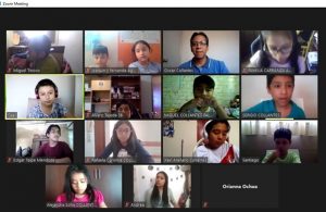 Virtual classes in Kids ALIVE Peru