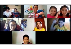 Virtual classes in Kids ALIVE Peru